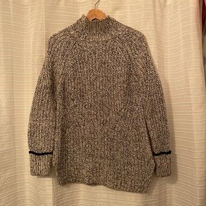 Top Shop Mock Neck Sweater SZ 2
